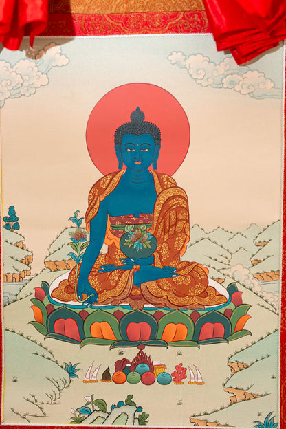 Original Medicine Buddha Thangka