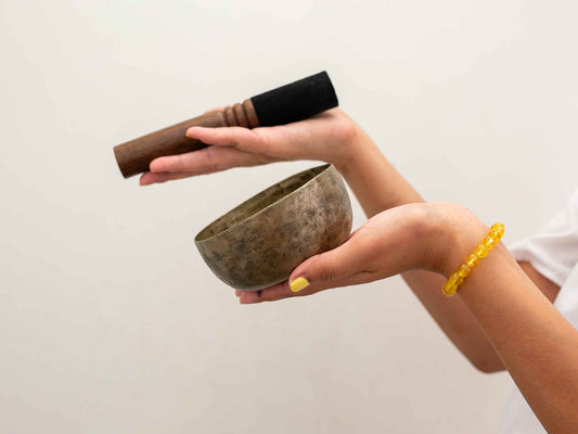 Small Tara Singing Bowl - Base Note F#4 (365 Hz)