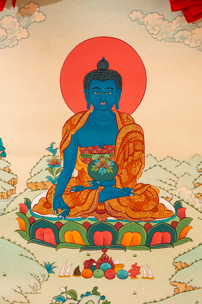 Original Medicine Buddha Thangka