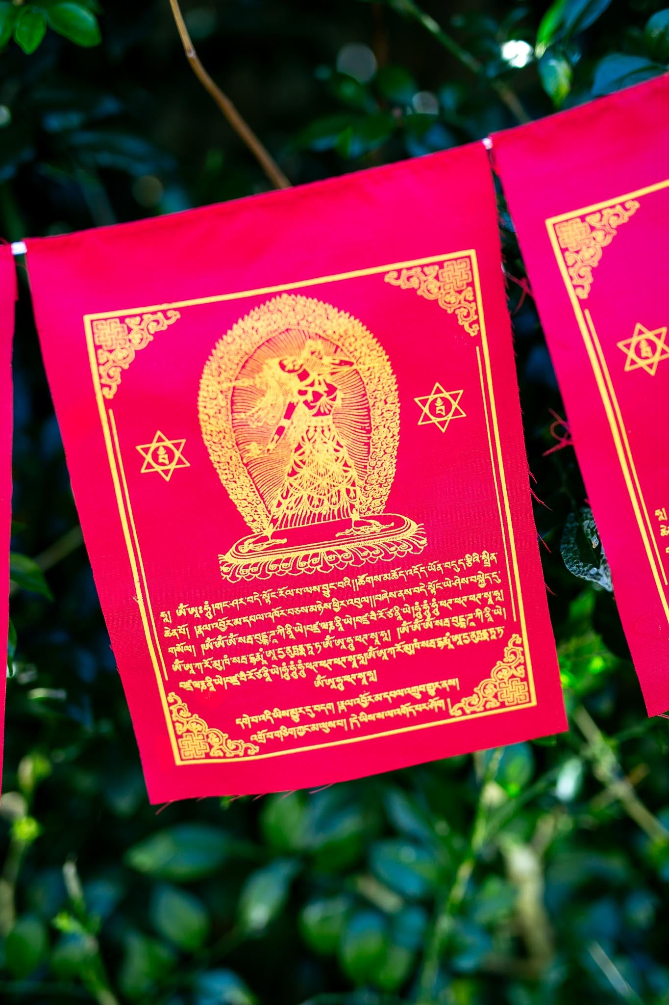 Vajrayogini Prayer Flags - 1.5 metres Long