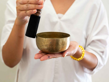 Small Tara Singing Bowl - Base Note G4 (393 Hz)