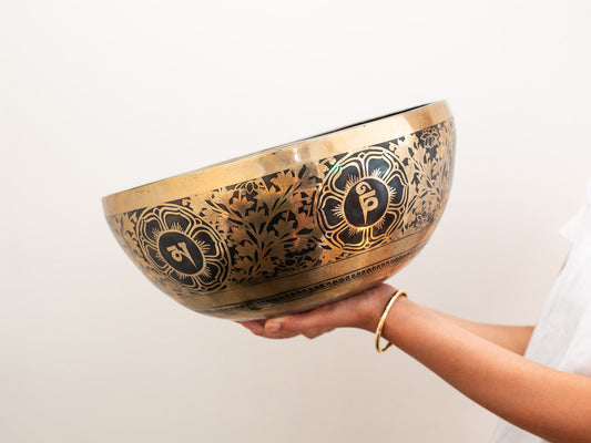 Cosmic Mandala Singing Bowl (F2 88)