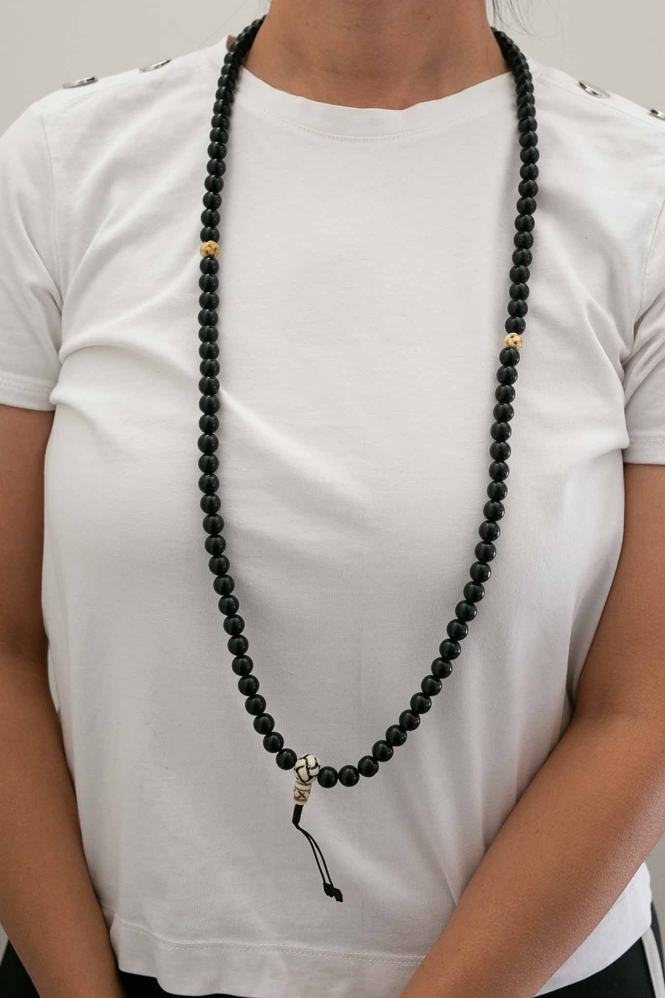 Long Black Onyx Mala