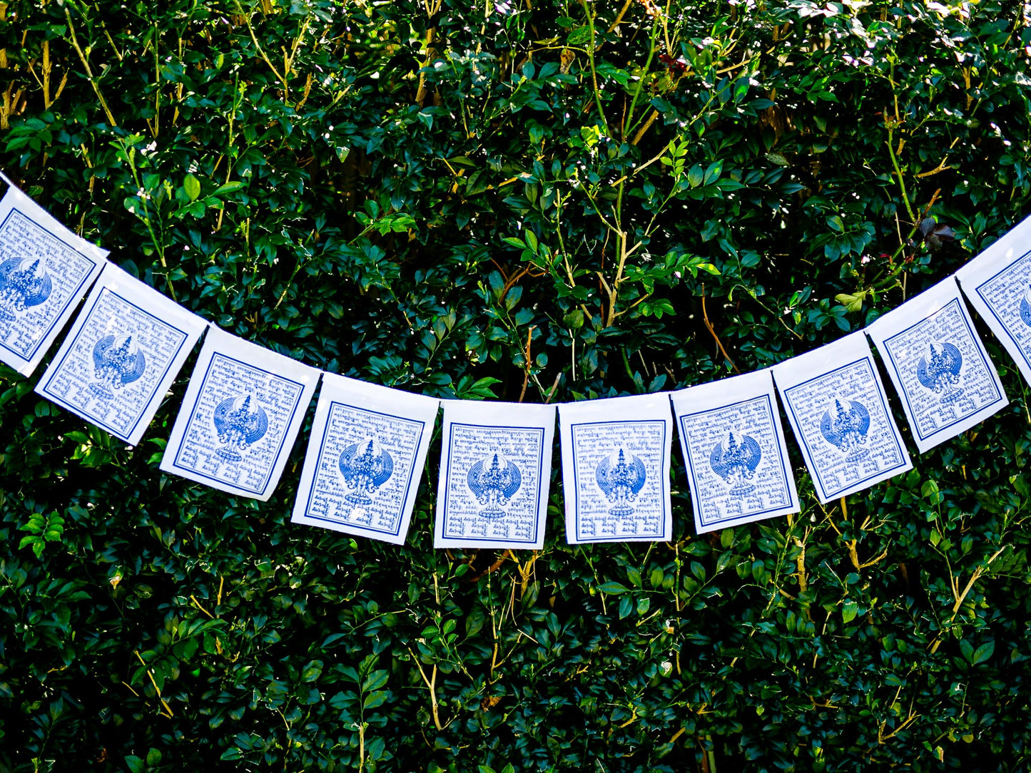 Chenrezig (Thousand Arms) Prayer Flags - 1.5 Metres Long