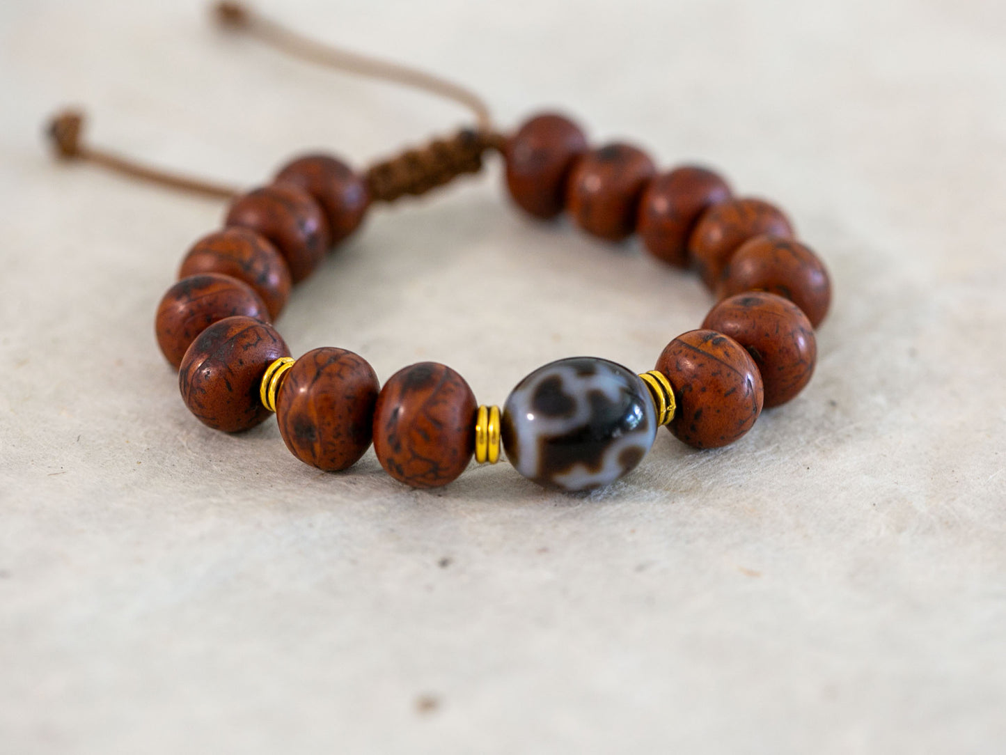 Dziri Bodhi Mala Bracelet