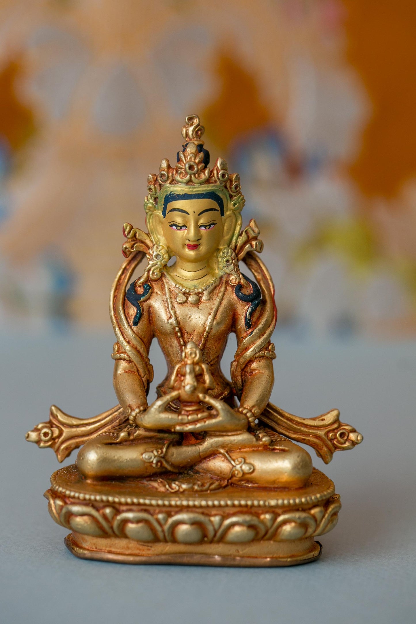 4” Amitayus (Long Life Buddha) Statue