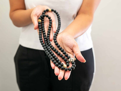 Long Black Onyx Mala