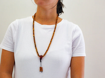 Dark Honey Amber Mala