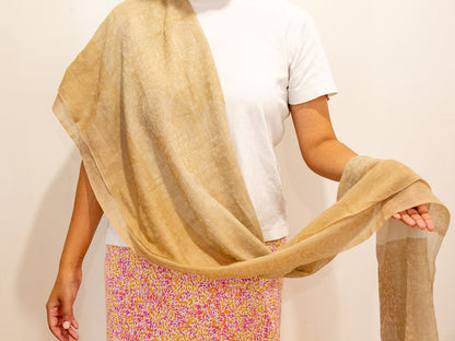 2 Tone Pattern Shawl (All Seasons) - #3