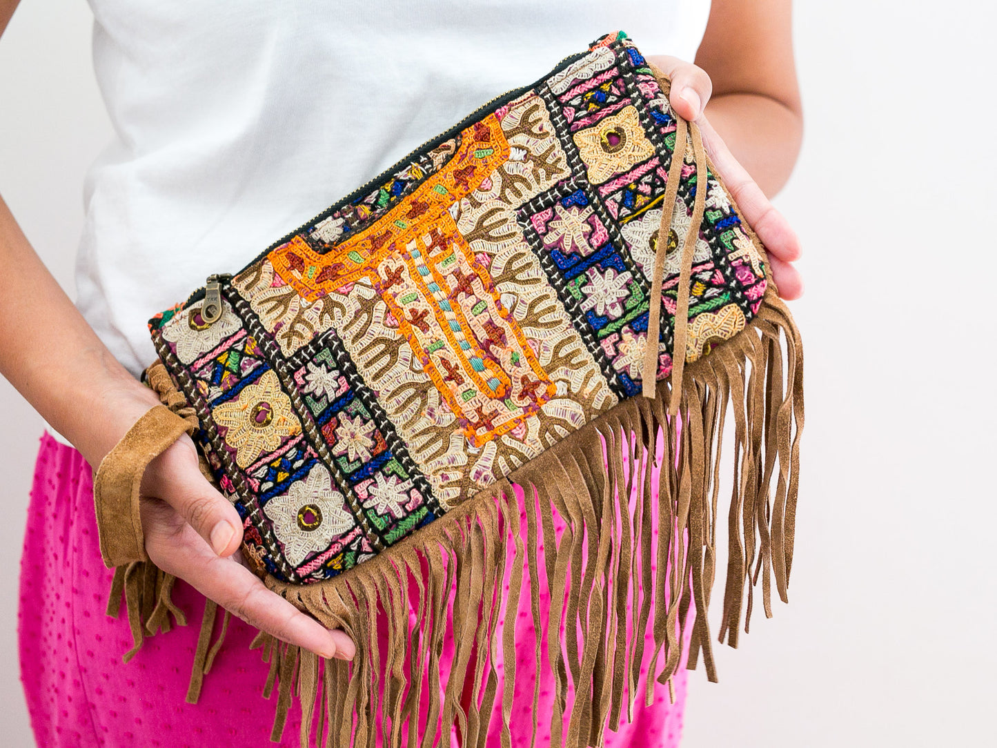 Bohemian Ladies Clutch Handbag #5