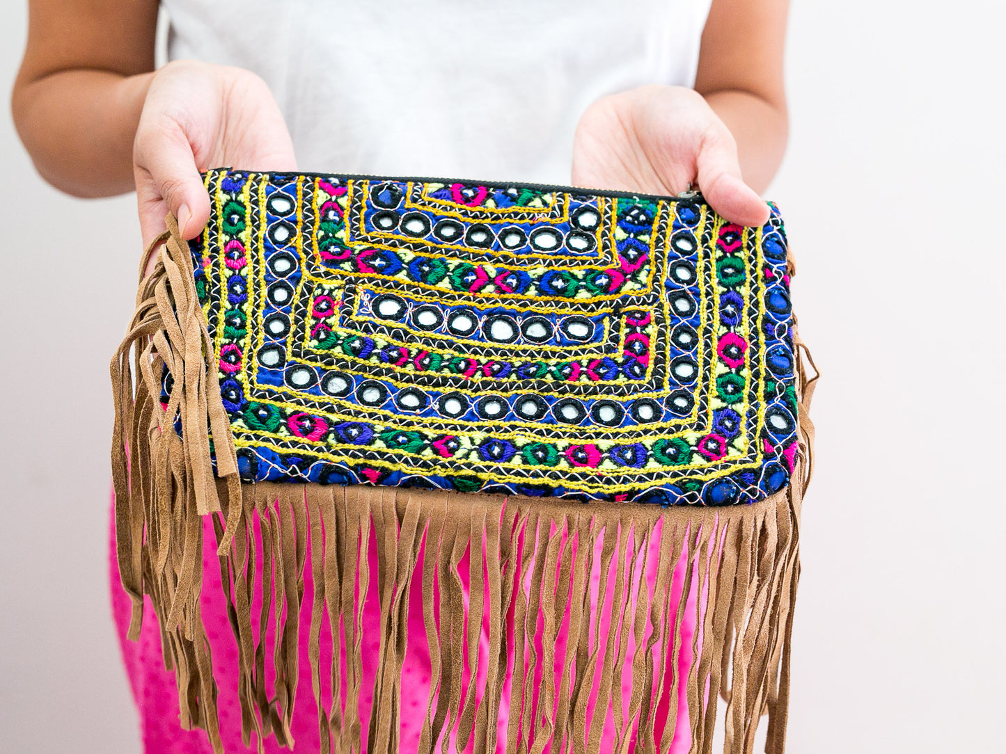 Bohemian Ladies Clutch Handbag #5