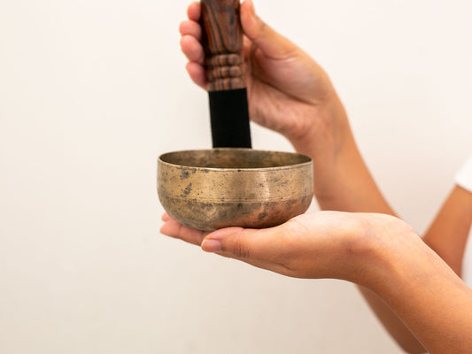 Small Tara Singing Bowl - Base Note G#3 (204)