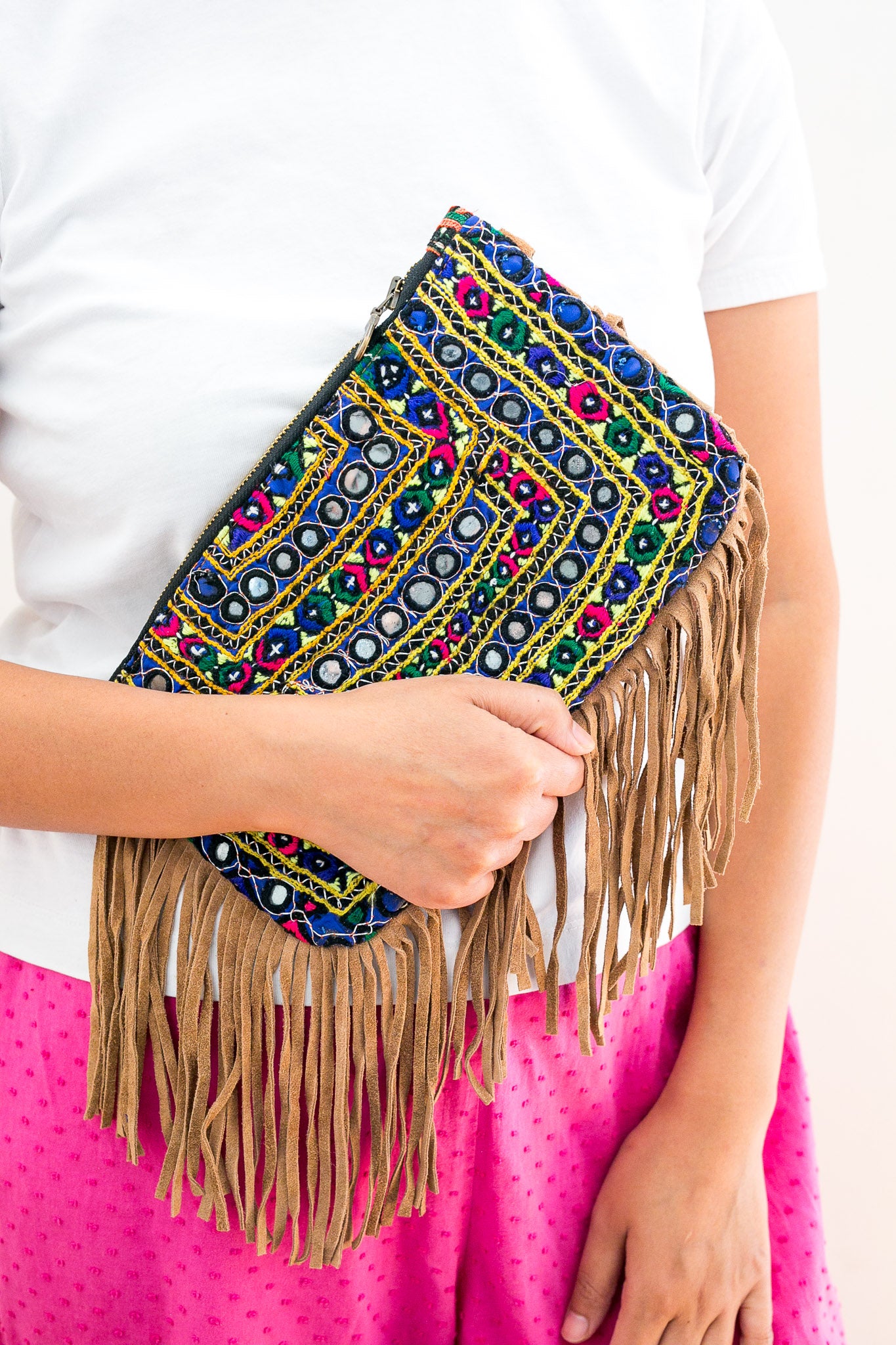 Bohemian Ladies Clutch Handbag #5