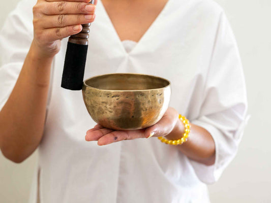 Small Tara Singing Bowl - Base Note F#4 (364 Hz)