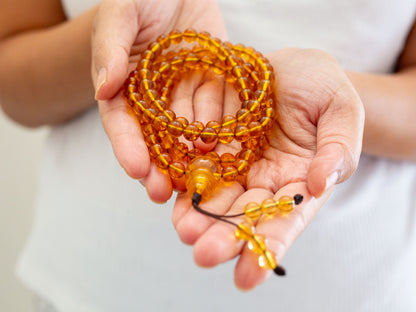 Honey Amber Mala