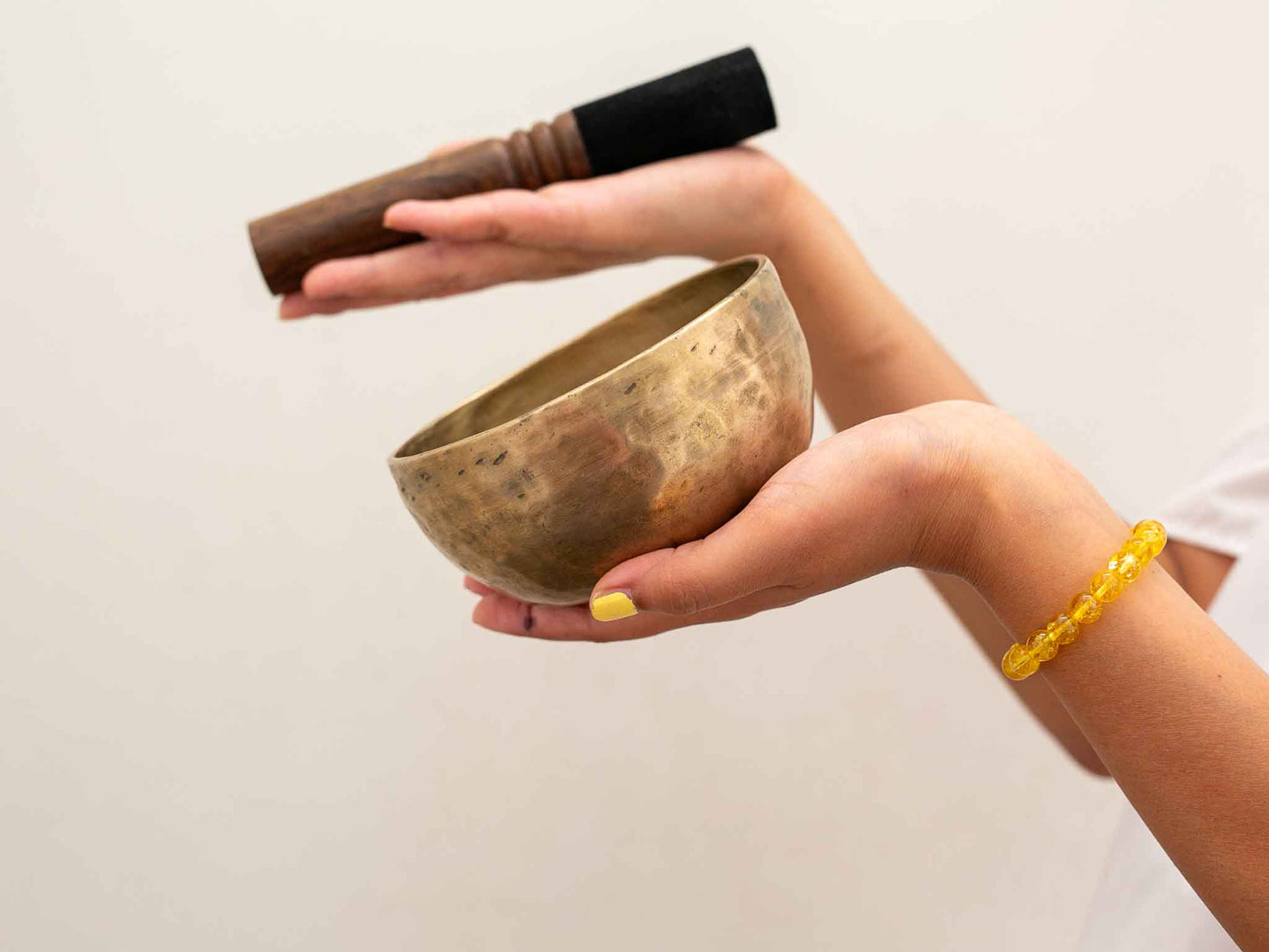 Small Tara Singing Bowl - Base Note F#4 (364 Hz)