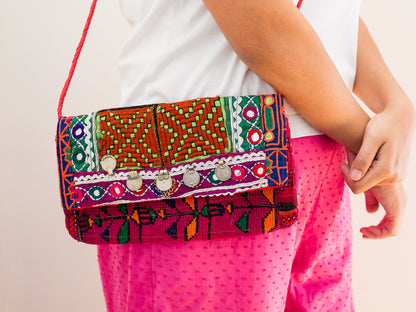 Bohemian Ladies Clutch Handbag #6