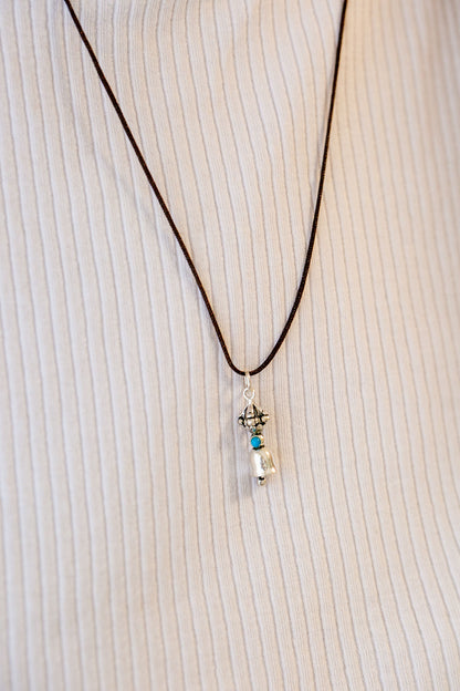 Bell with Turquoise Pendant