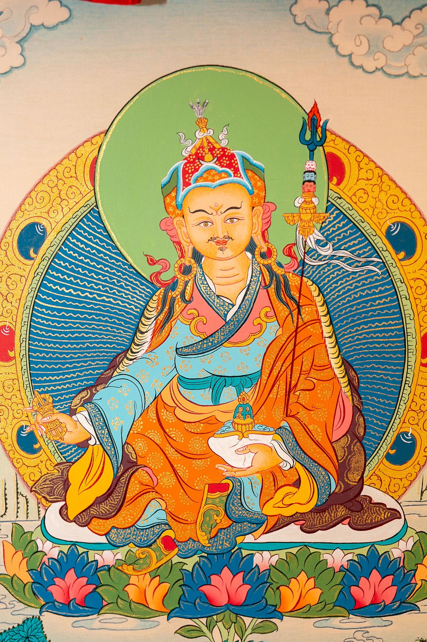 Original Guru Rinpoche Padmasambhava Thangka #2