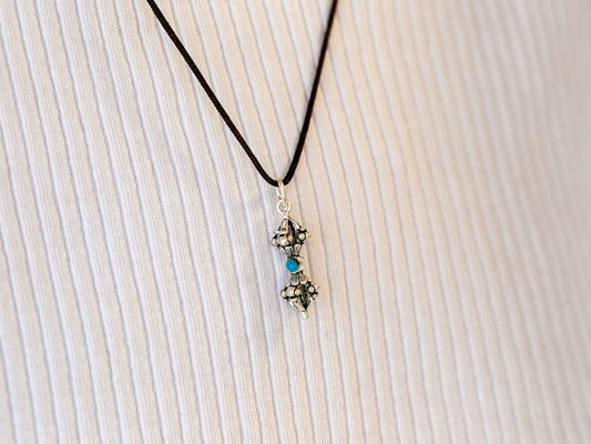 Vajra with Turquoise Pendant