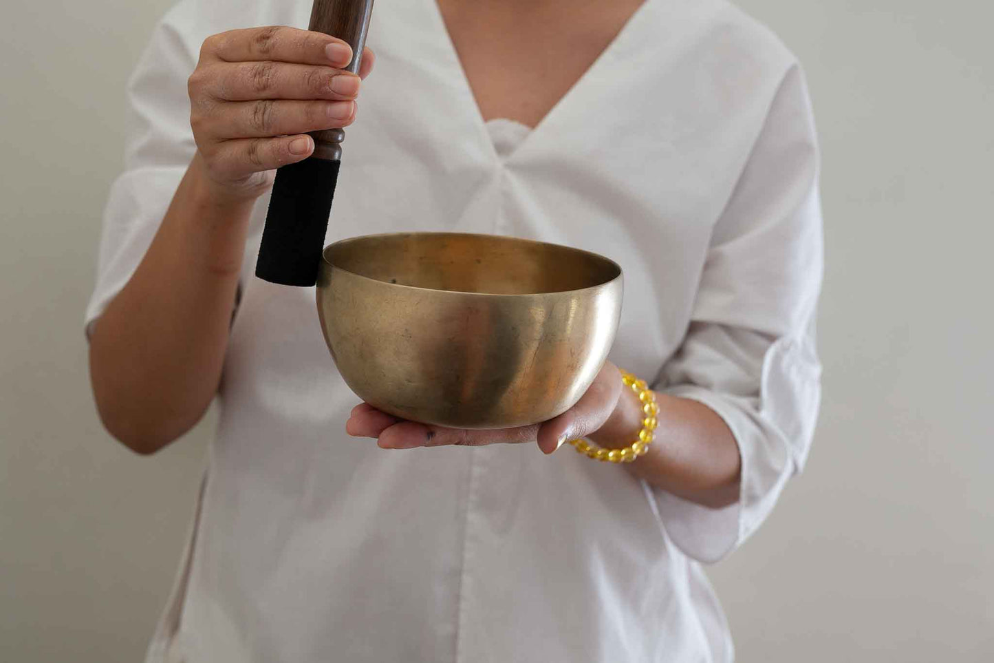 Small Tara Singing Bowl - Base Note G3 (192 Hz)
