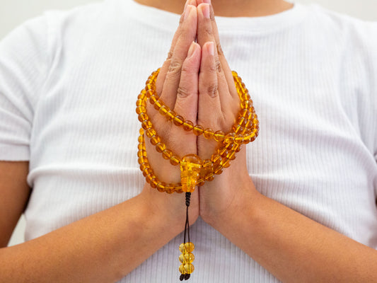 Honey Amber Mala