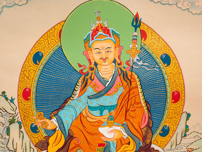 Original Guru Rinpoche Padmasambhava Thangka #2