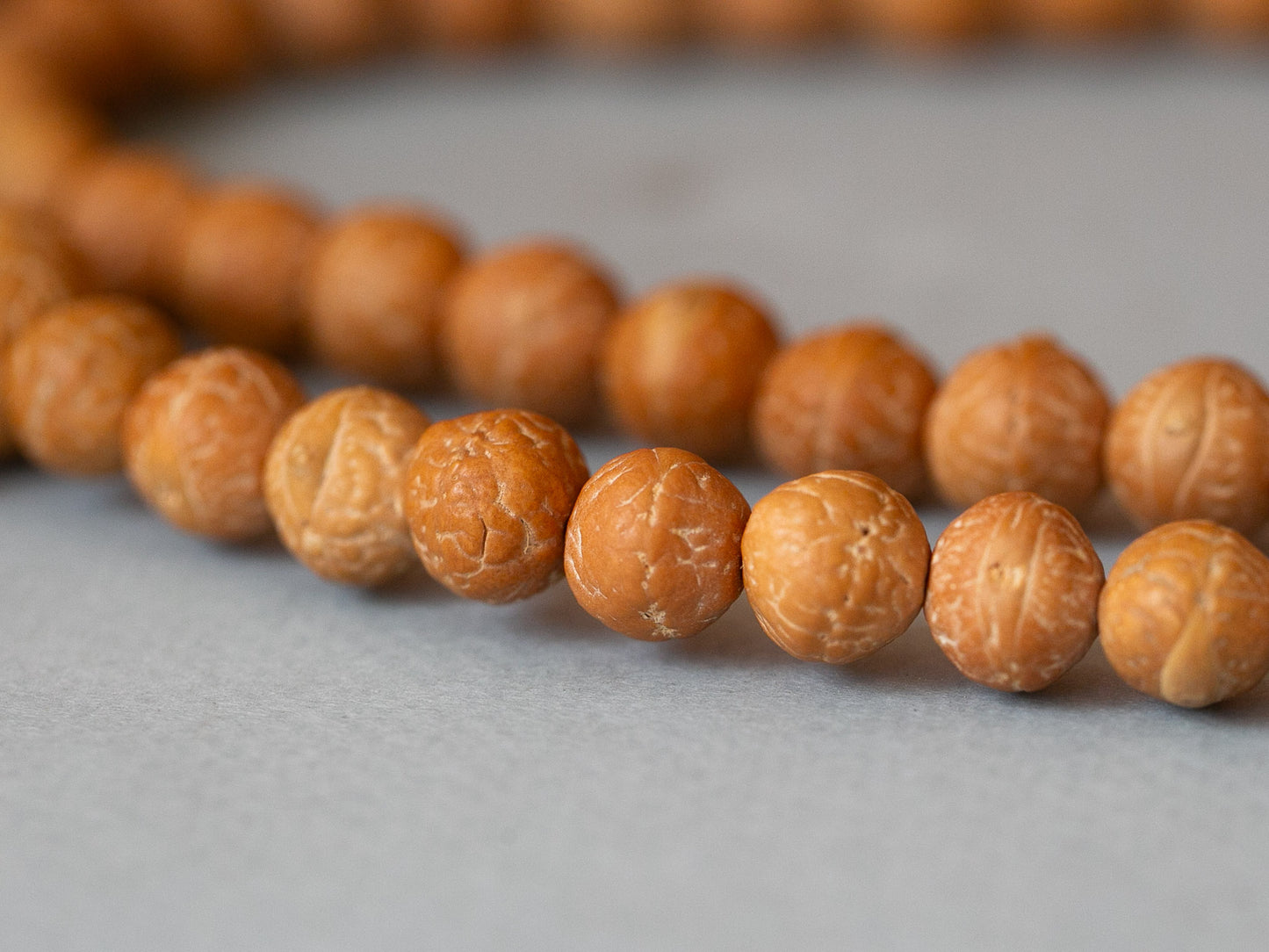 9mm Bodhi Seed Mala (Unstained)