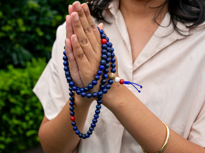 Custom Lapis Lazuli Mala #2