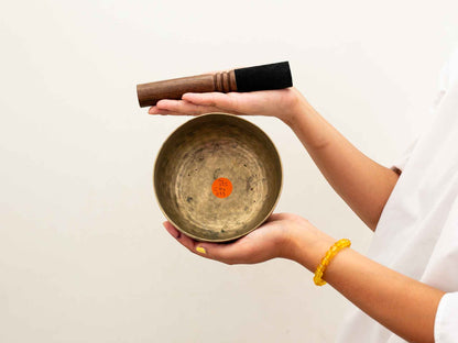 Small Tara Singing Bowl - Base Note A3 (225 Hz)