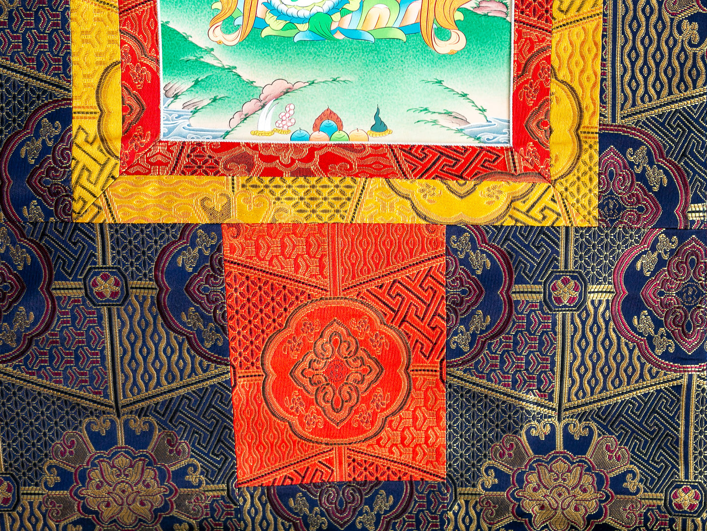 Original Green Tara Thangka Painting #3