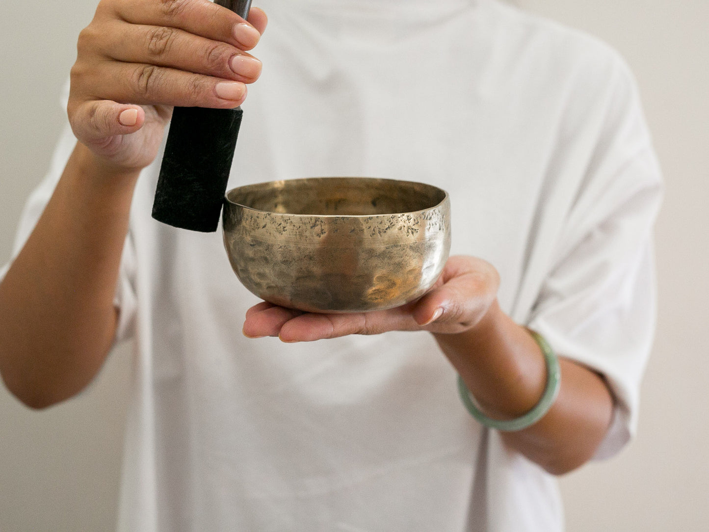 Small Tara Singing Bowl - Base Note A4 (456)