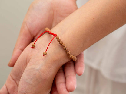Mini Rudraksha Mala Bracelet