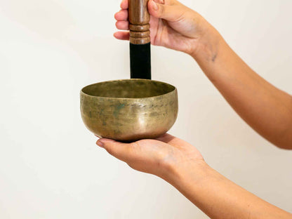 Small Tara Singing Bowl - Base Note E4 (335 Hz)