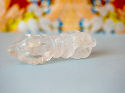 Large Himalayan Quartz Crystal Vajra