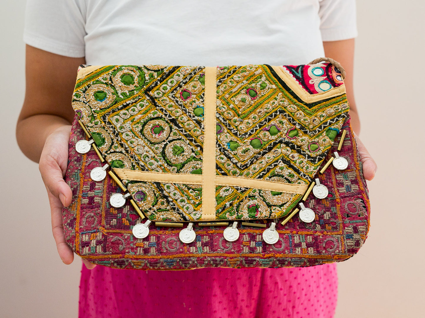 Large Bohemian Ladies Clutch Handbag #2