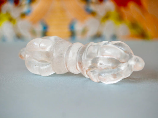 Large Himalayan Quartz Crystal Vajra