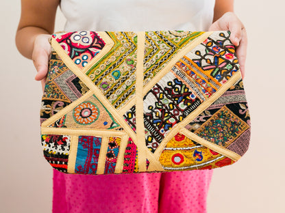 Large Bohemian Ladies Clutch Handbag #2