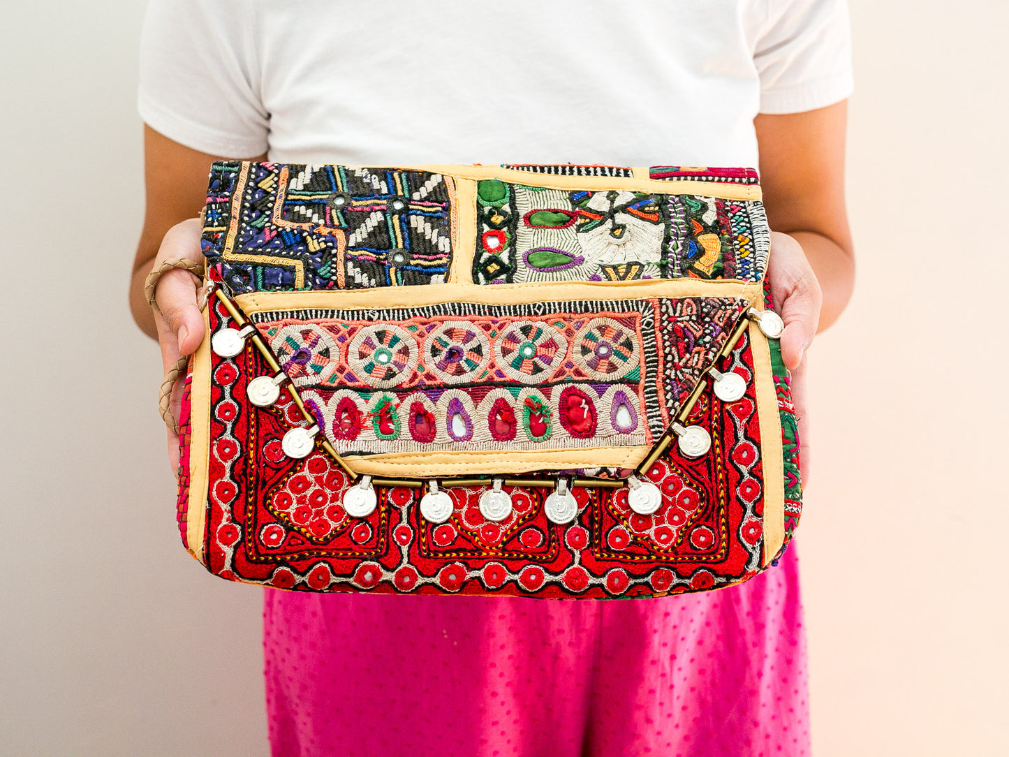 Large Bohemian Ladies Clutch Handbag #3