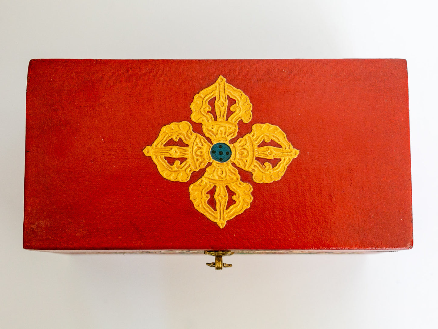 Dragon & Flaming Jewel -  Tibetan Chest