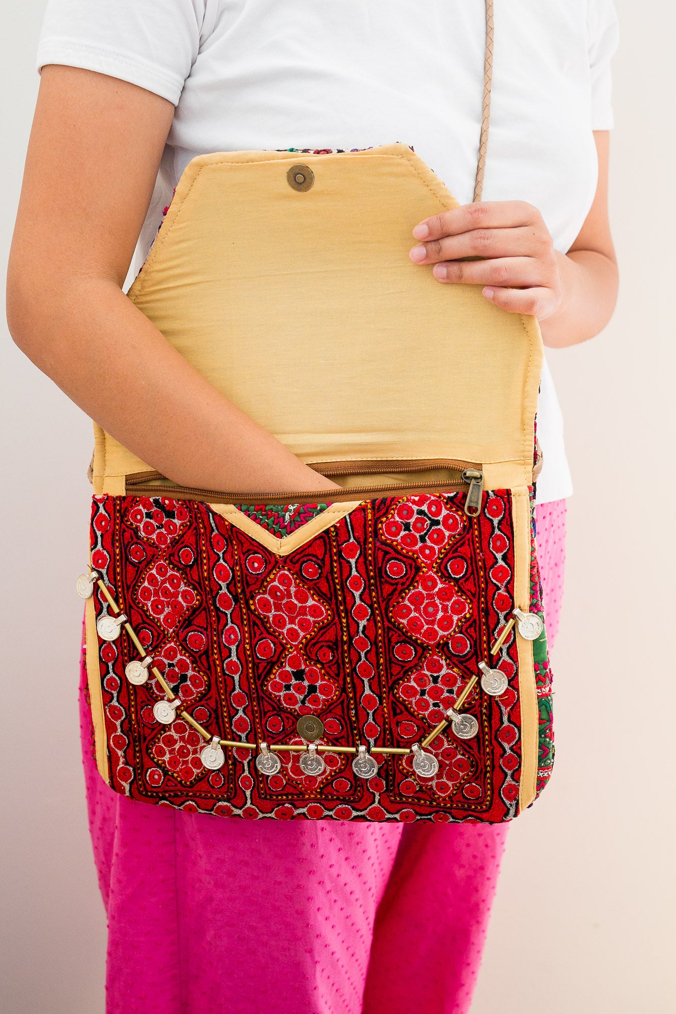 Large Bohemian Ladies Clutch Handbag #3