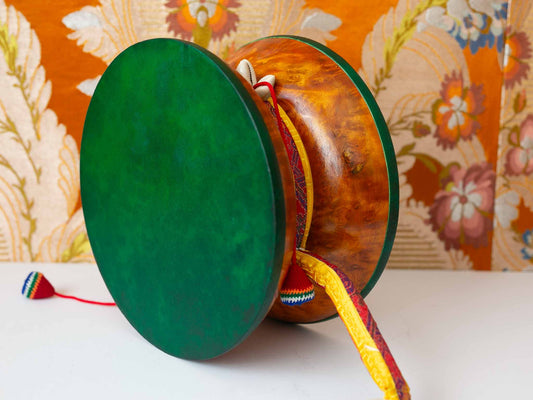 Small Chod Damaru Hand Drum #1