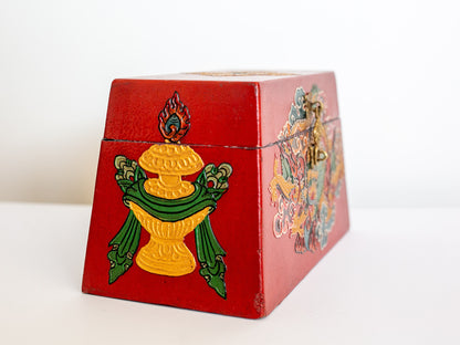 Dragon -  Trapezoid Tibetan Chest