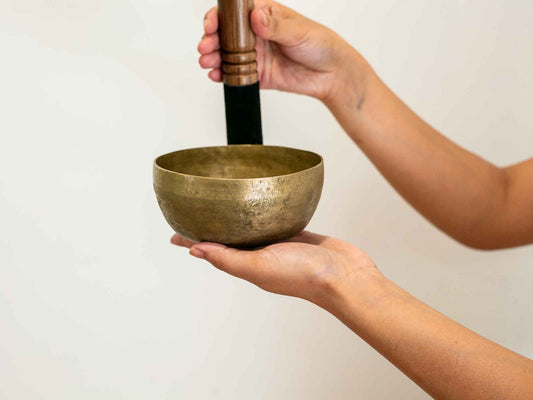 Small Tara Singing Bowl - Base Note D#4 (317)
