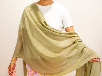 Nepalese 100% Cashmere Shawl - 9 Colours