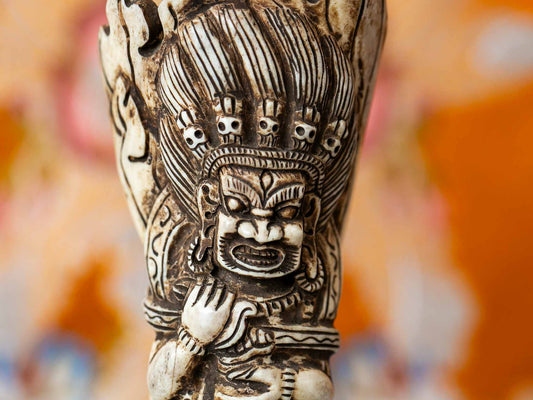 Mahakala Decorative Bone Carving