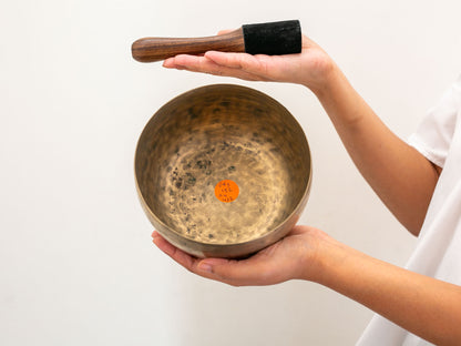 Tara Singing Bowl - Base Note D#3 (152 Hz)