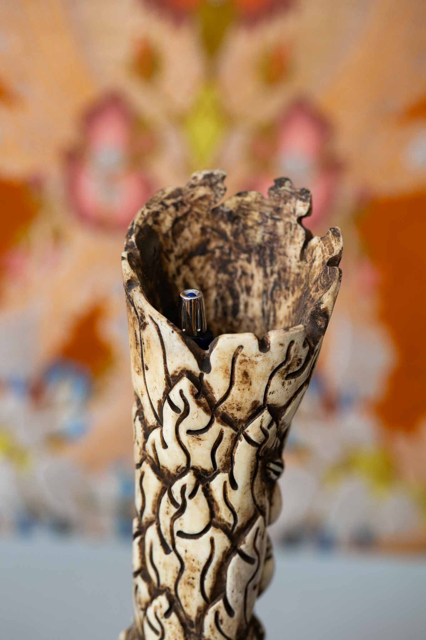 Mahakala Decorative Bone Carving