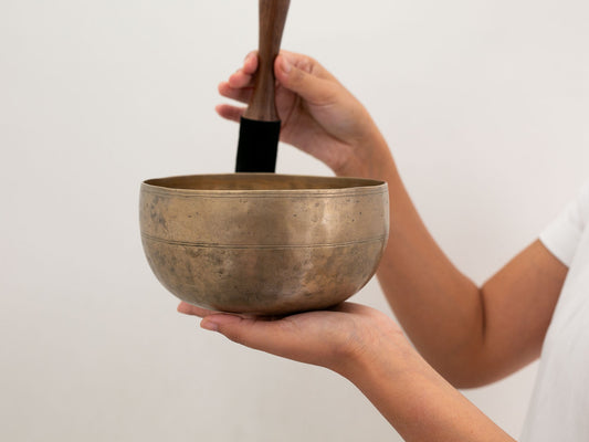 Tara Singing Bowl - Base Note D#3 (155 Hz)
