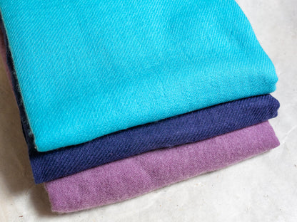 Nepalese 100% Cashmere Shawl - 9 Colours